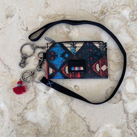 NWOT The Sak Pacifica ID Lanyard Wallet Keychain - Picture 8 of 8